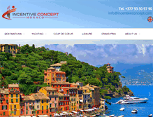 Tablet Screenshot of incentiveconcept.com